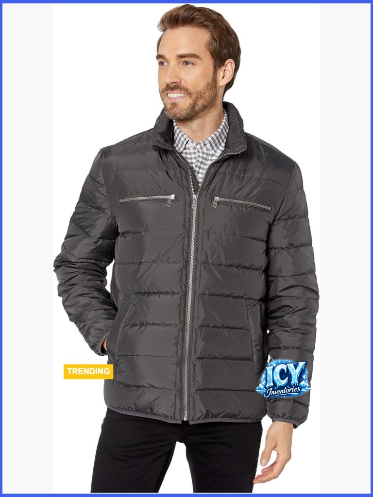Packable Down Jacket, Water Resistant, Polyester Shell